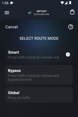 anycast加速器iosandroid下载效果预览图